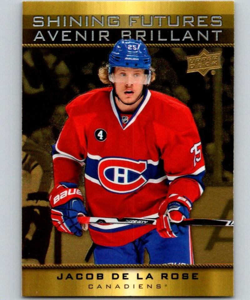 2015-16 Upper Deck Tim Hortons Shining Futures Jacob de la Rose 04334