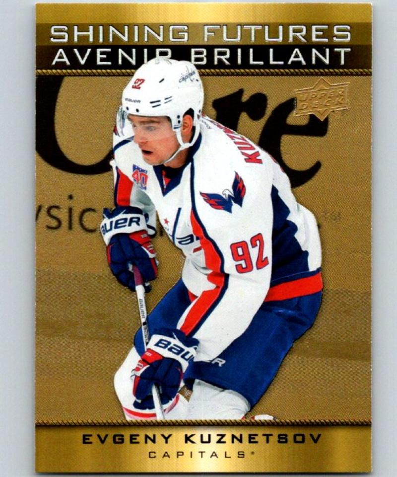 2015-16 Upper Deck Tim Hortons Shining Futures Evgeny Kuznetsov 04335