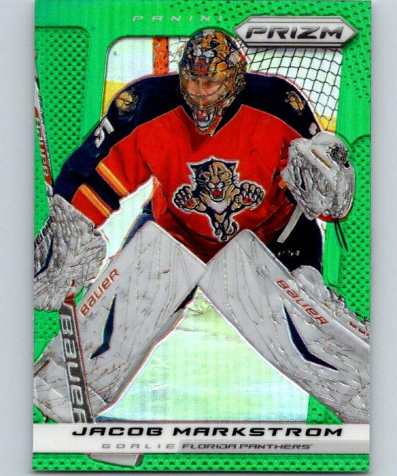 2013-14 Panini Prizm Green Prizm #35 Jacob Markstrom NM-MT Hockey NHL 04350