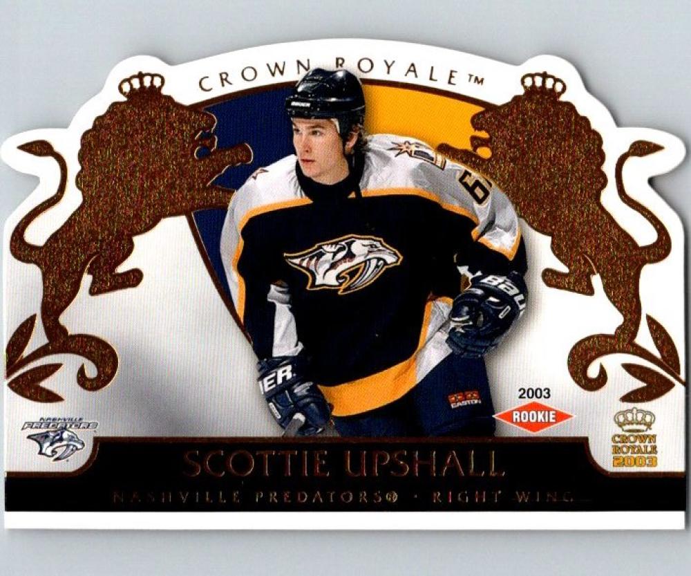2002-03 Crown Royale #125 Scottie Upshall MINT NHL RC Rookie 2089/2299 04355