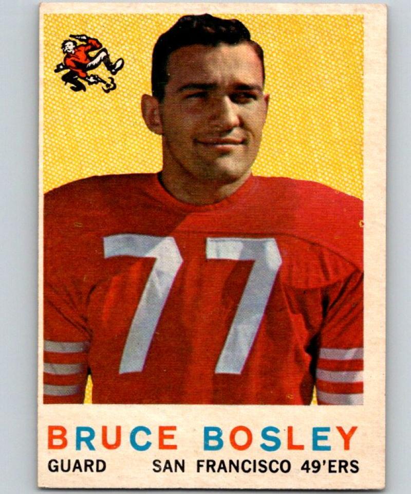 1959 Topps #164 John Morrow UER Football NFL RC Rookie LA Rams Vintage 04384 Image 1
