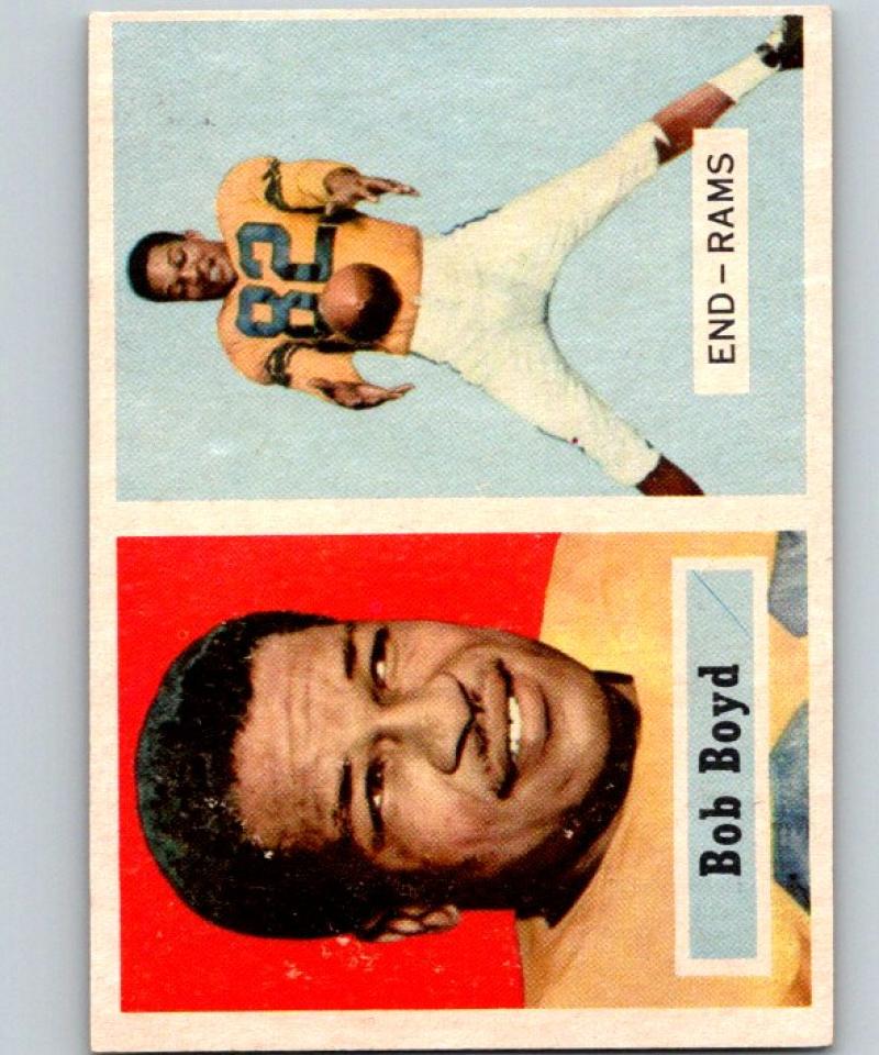 1957 Topps #70 Bob Boyd Football NFL LA Rams Vintage 04401 Image 1