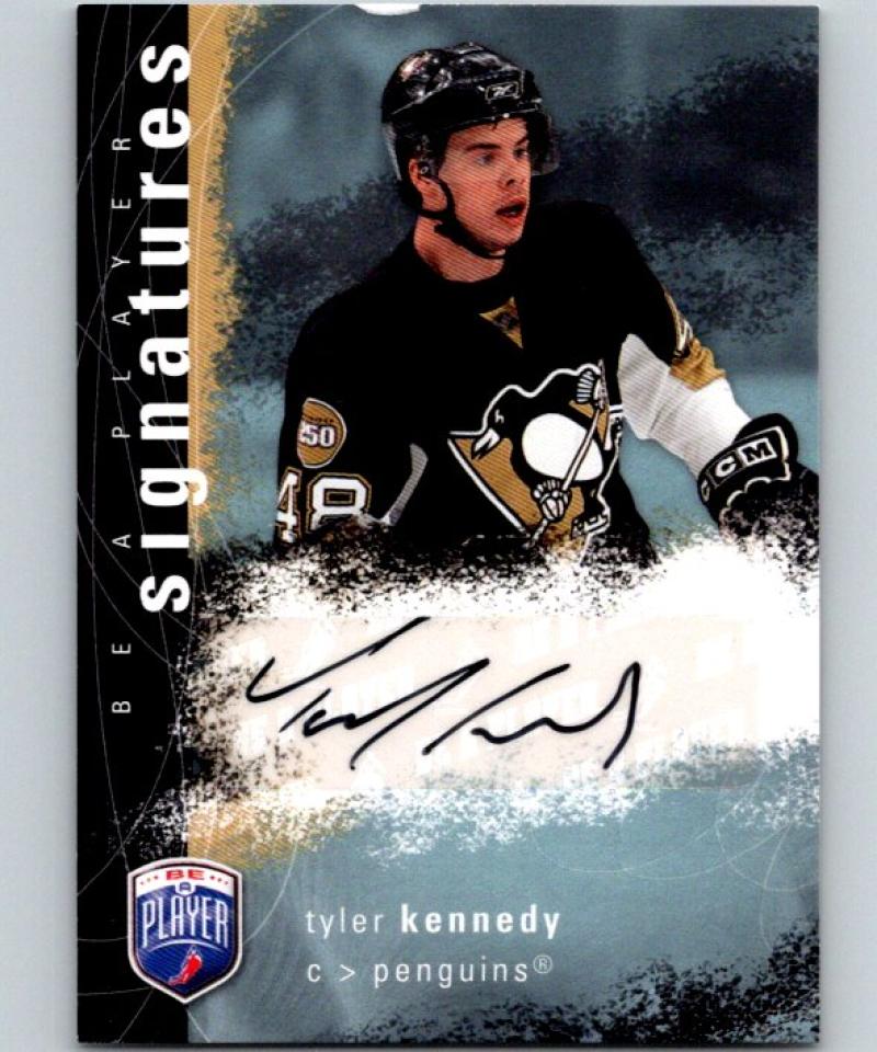 2007-08 Upper Deck Be A Player Signatures #SKE Tyler Kennedy Auto 04429