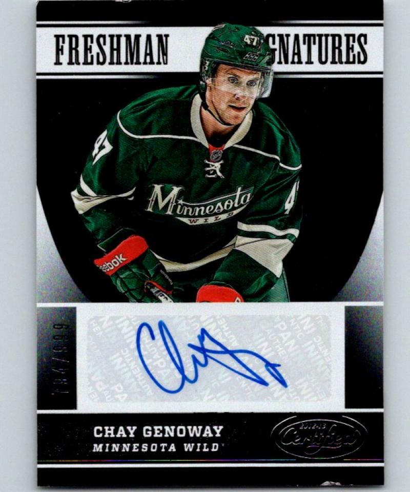 2012-13 Panini Certified #163 Chay Genoway AU RC 794/999 NHL 04452