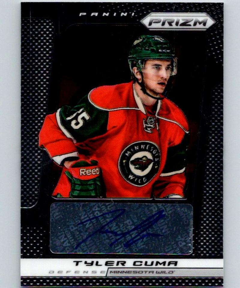 2013-14 Panini Prizm Autographs Tyler Cuma Hockey NHL Auto 04458 Image 1