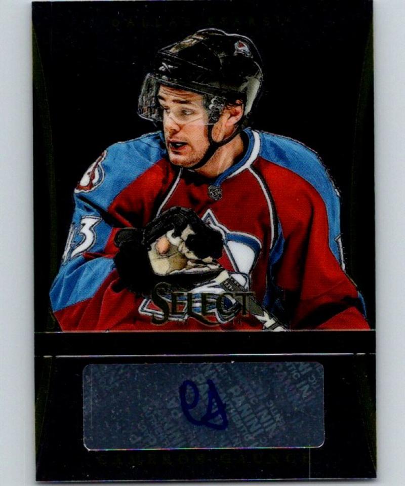 2013-14 Panini Select Select Signatures Cameron Gaunce Hockey NHL Auto 04460
