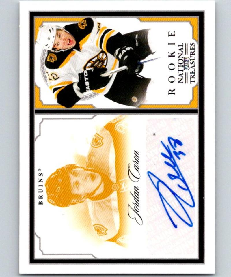 2010-11 Zenith National Treasures RCs Jordan Caron NHL 3/99 Auto 04463