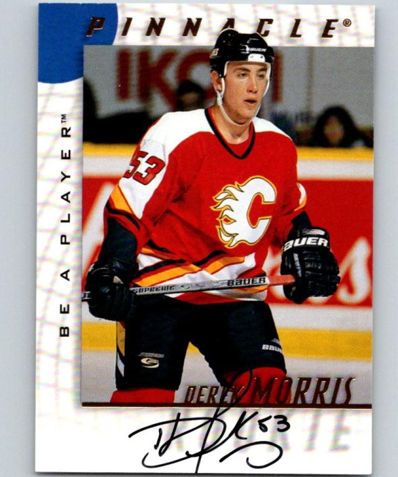 1997-98 Be A Player Autographs #245 Derek Morris Auto NHL Hockey 04470