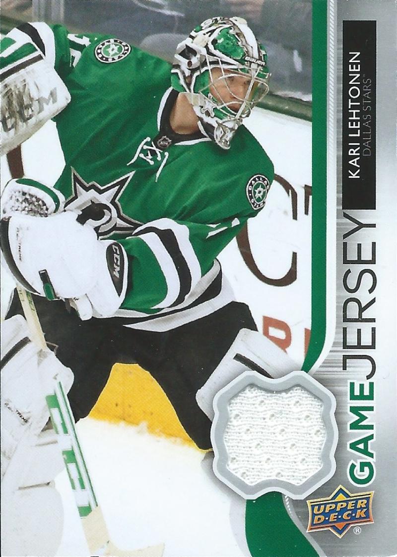 2014-15 Upper Deck Game Jerseys #GJ-KL Kari Lehtonen NHL Hockey 04485 Image 1