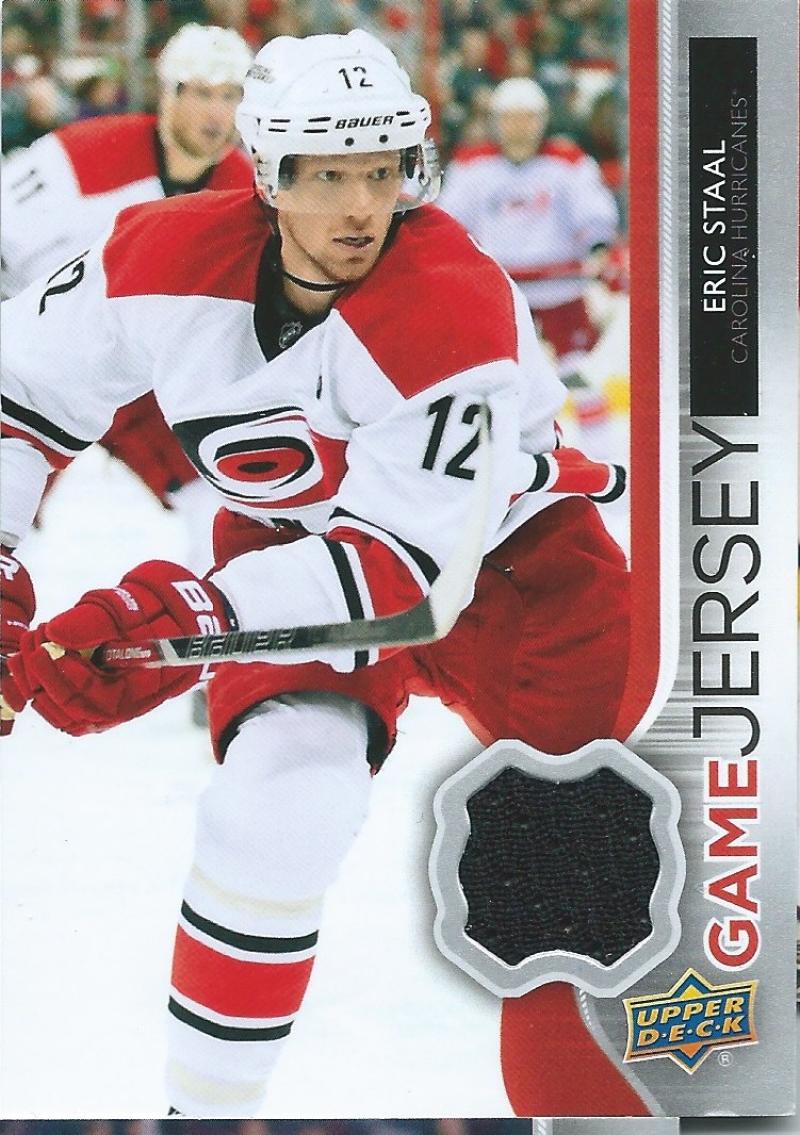 2014-15 Upper Deck Game Jerseys #GJ-ES Eric Staal NHL Hockey 04491 Image 1