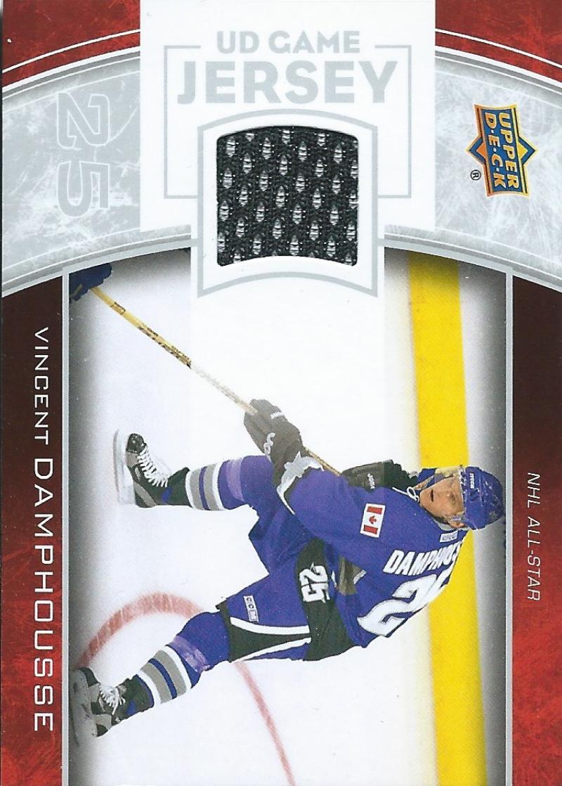 2013-14 Upper Deck UD Game Jersey #GJ-VD Vincent Damphousse NHL 04531