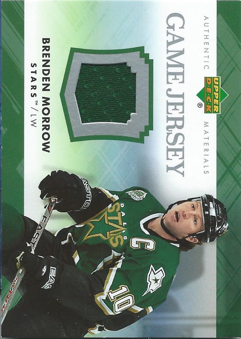 2007-08 Upper Deck Game Jerseys #JMO Brenden Morrow NHL Hockey 04552