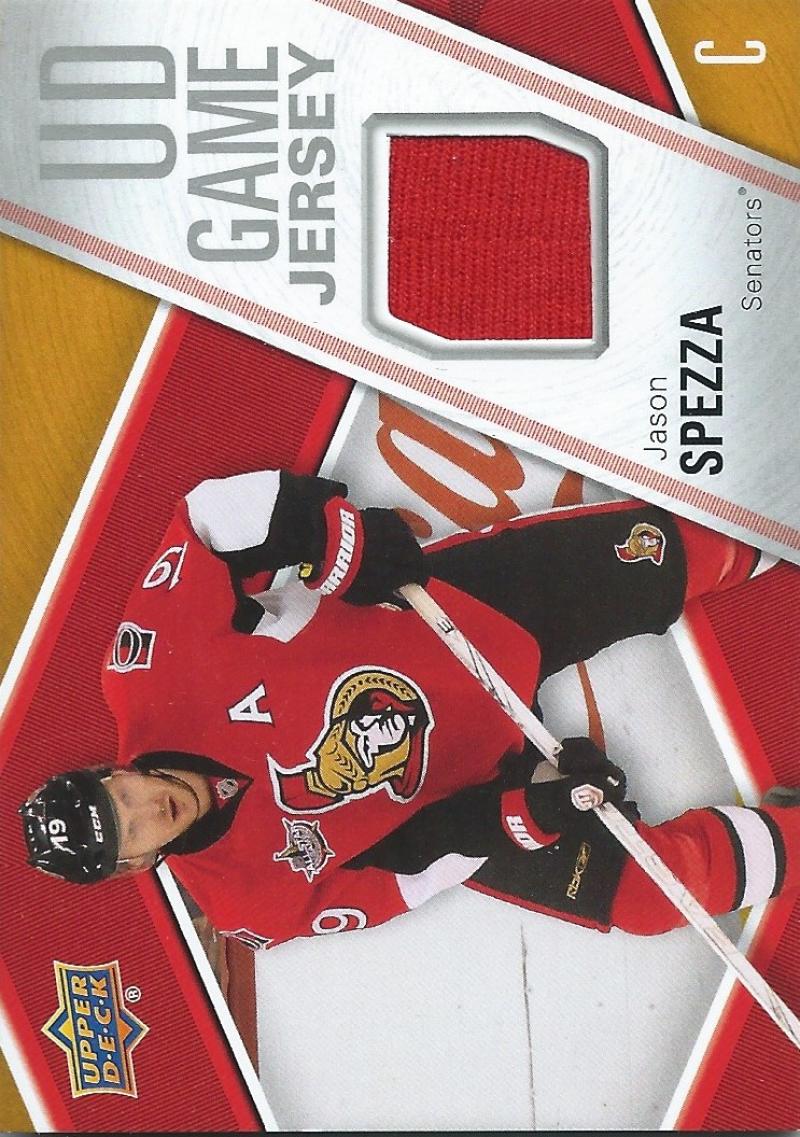 2011-12 Upper Deck Game Jerseys #GJJS Jason Spezza Hockey NHL 04568