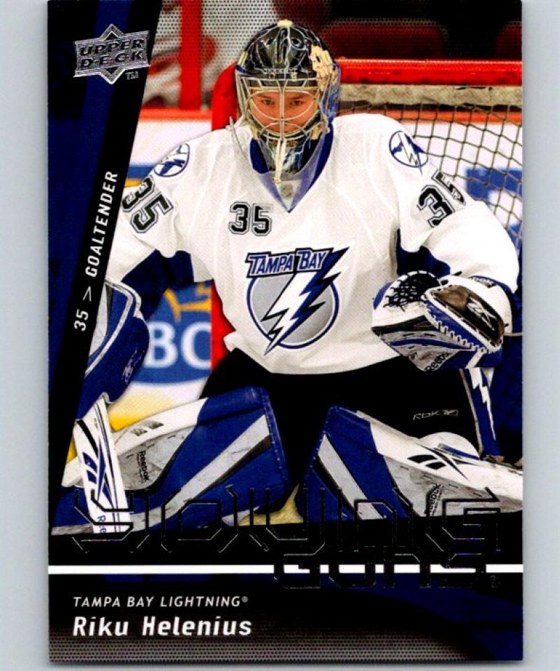2009-10 Upper Deck #223 Riku Helenius NHL RC Rookie Young Guns YG 04596 Image 1