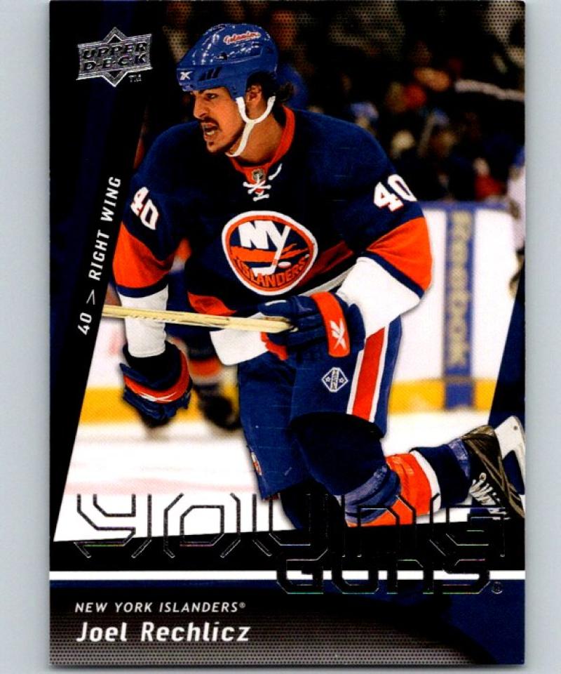 2009-10 Upper Deck #244 Joel Rechlicz NHL RC Rookie Young Guns 04605 Image 1