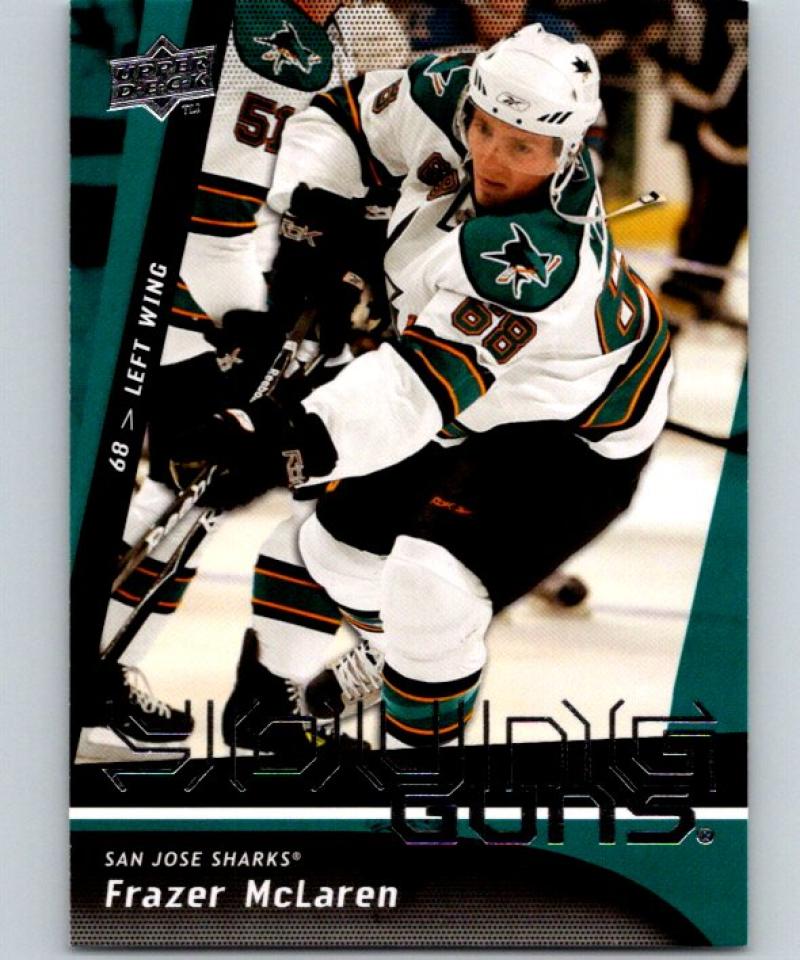 2009-10 Upper Deck #249 Frazer McLaren NHL RC Rookie Young Guns YG 04608 Image 1