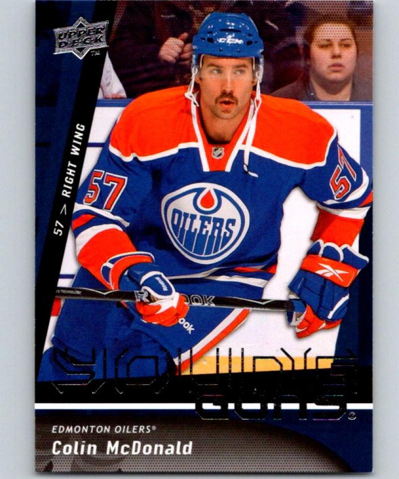 2009-10 Upper Deck #463 Colin McDonald NHL RC Rookie Young Guns YG 04610 Image 1