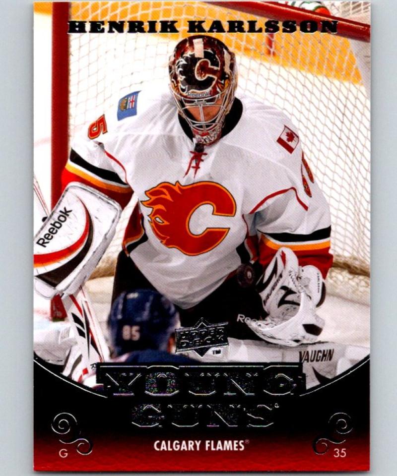 2010-11 Upper Deck #209 Henrik Karlsson NHL RC Rookie Young Guns YG 04630 Image 1