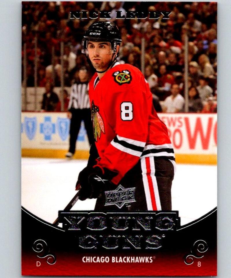 2010-11 Upper Deck #214 Nick Leddy NHL RC Rookie Young Guns YG 04631