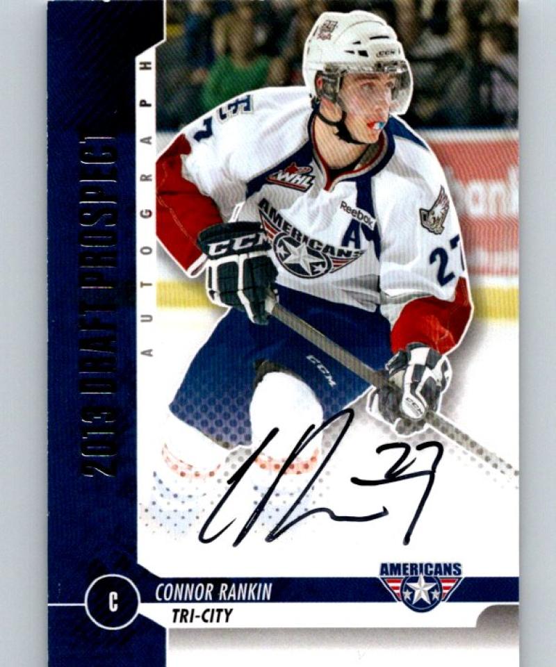 2012-13 ITG Draft Prospects Autographs #ACR Connor Rankin Auto 04656 Image 1