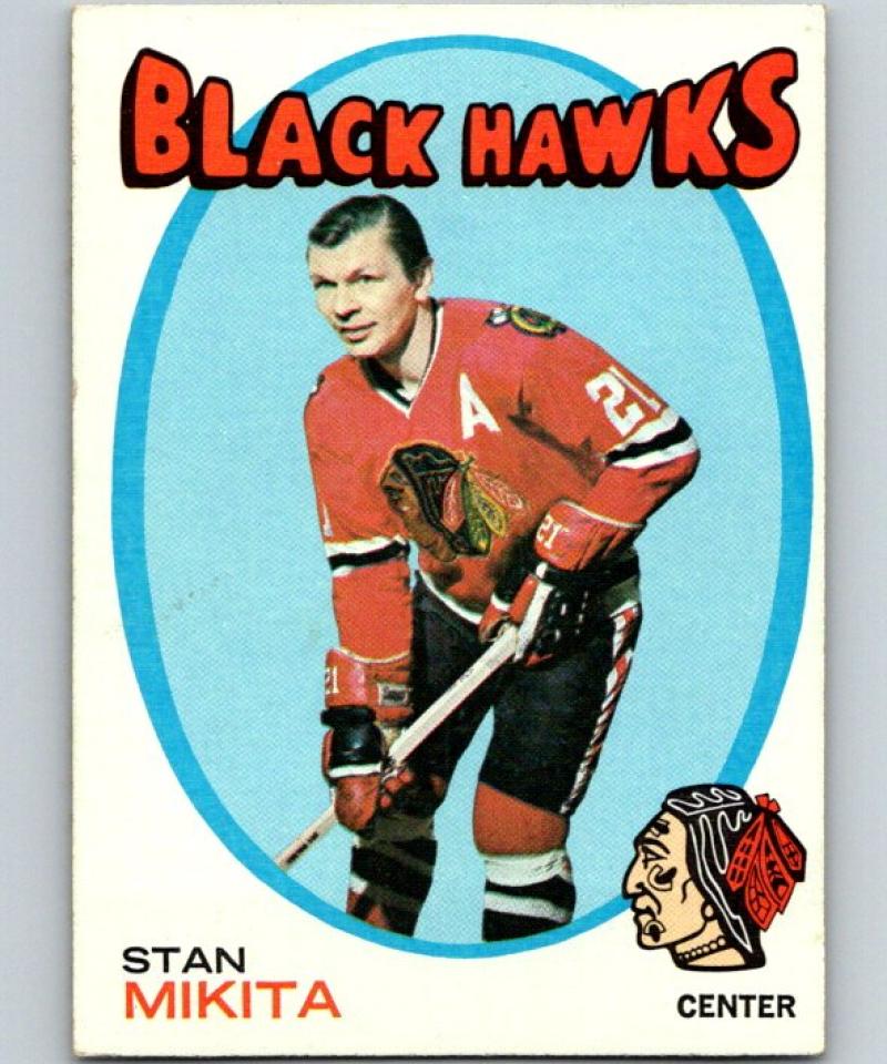 1971-72 Topps #125 Stan Mikita NM Near Mint Hockey NHL Blackhawks Vintage 04725