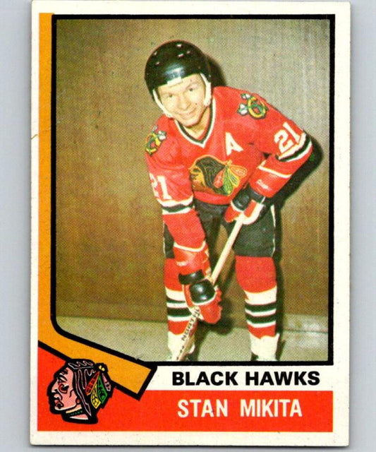 1974-75 Topps #20 Stan Mikita NM-MT Hockey NHL Blackhawks Vintage 04726