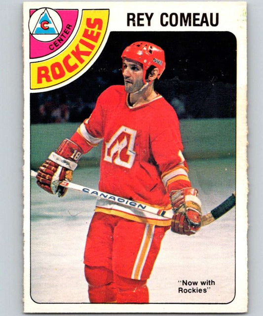 1978-79 O-Pee-Chee #293 Rey Comeau Rockies NHL 05793 Image 1