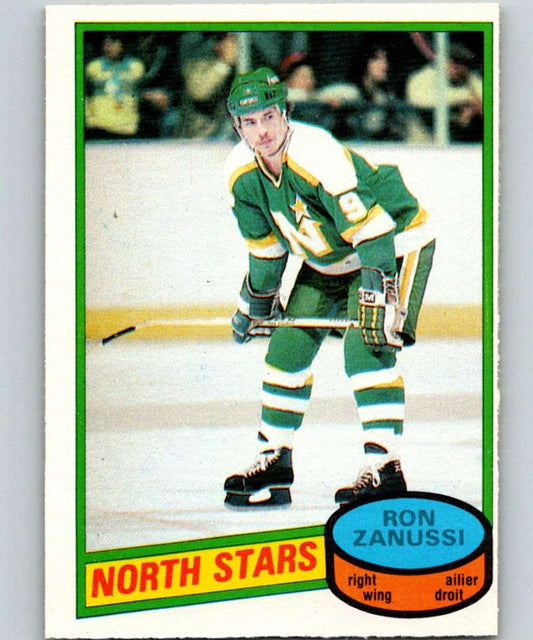 1980-81 O-Pee-Chee #192 Ron Zanussi North Stars NHL 06088 Image 1