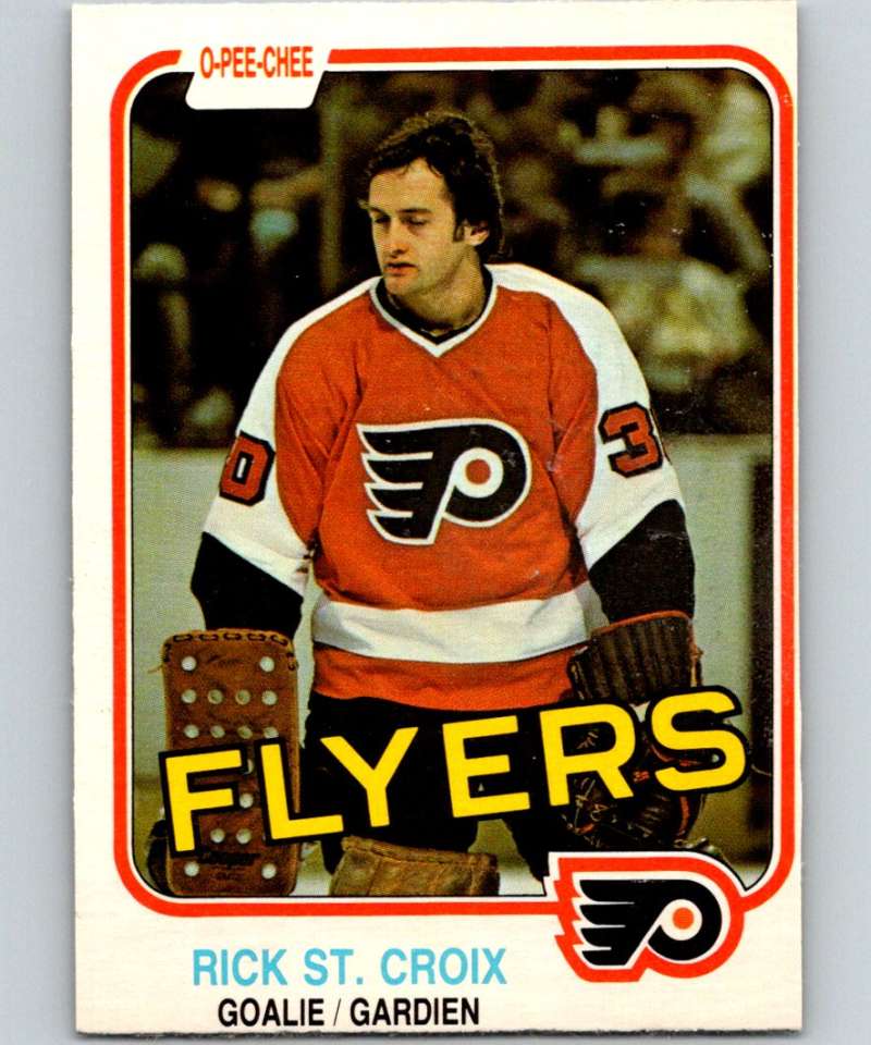 1981-82 O-Pee-Chee #252 Rick St. Croix RC Rookie Flyers 6545