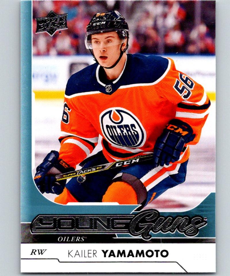 2017-18 Upper Deck #202 Kailer Yamamoto YG Young Guns Hockey NHL RC Rookie 06364