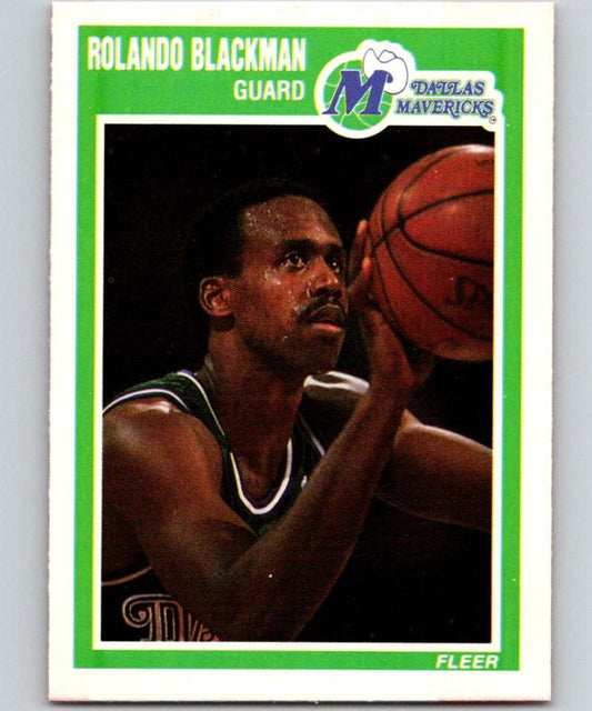 1989-90 Fleer #32 Rolando Blackman Mavericks NBA Baseketball