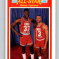 1989-90 Fleer #167 Patrick Ewing/Mark Jackson Knicks AS NBA Baseketball Image 1