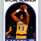 1989-90 Hoops #4 Mychal Thompson Lakers NBA Basketball Image 1