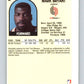 1989-90 Hoops #36 Mark Bryant RC Rookie Blazers NBA Basketball Image 2