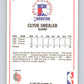 1989-90 Hoops #69 Clyde Drexler Blazers AS NBA Basketball Image 2