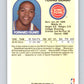 1989-90 Hoops #72 Fennis Dembo Pistons NBA Basketball