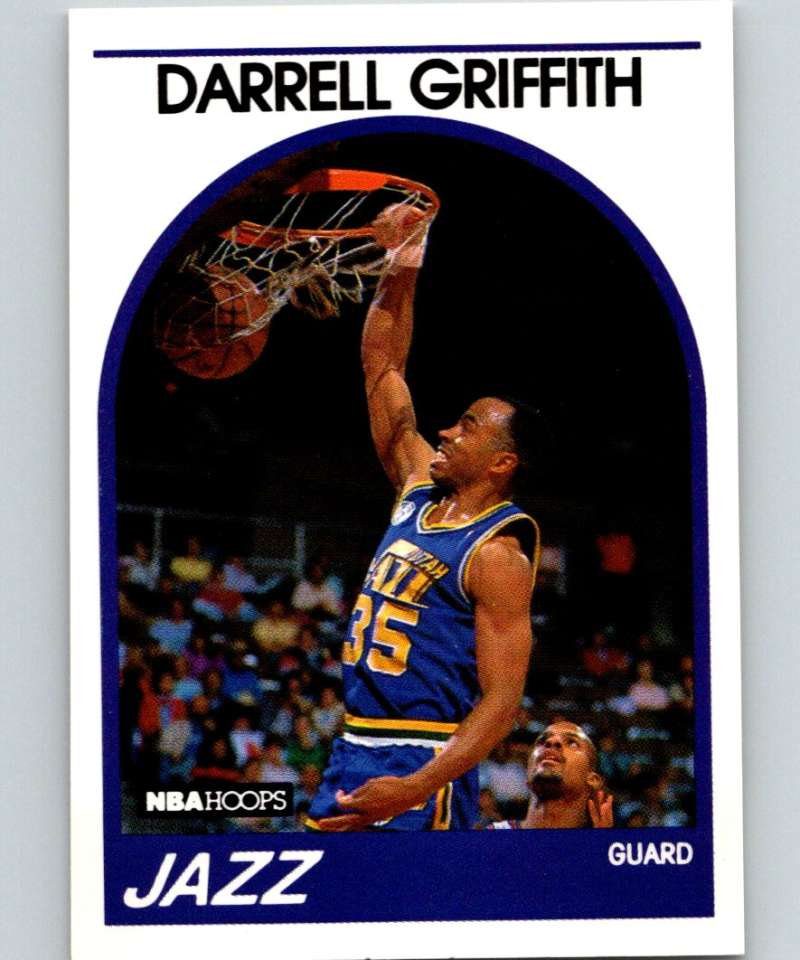 1989-90 Hoops #241 Darrell Griffith Jazz NBA Basketball