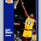 1991-92 Fleer #104 James Worthy Lakers NBA Basketball Image 1