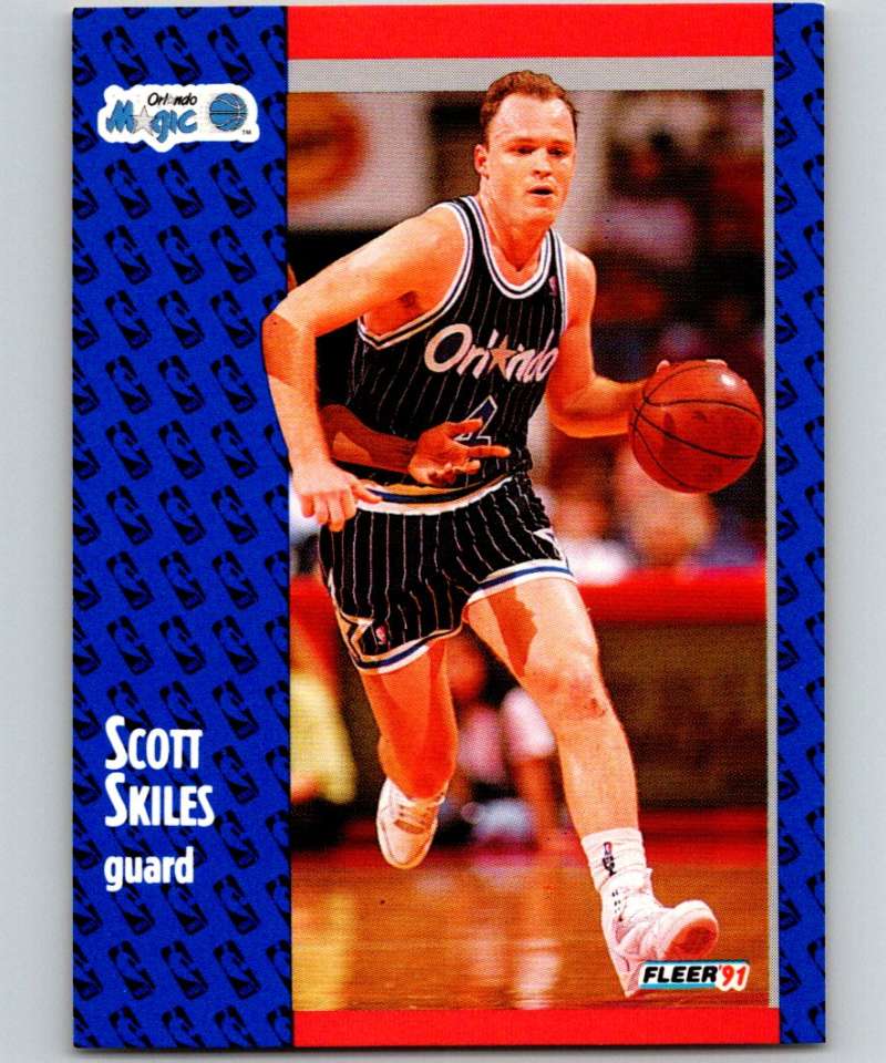 1991-92 Fleer #148 Scott Skiles Magic NBA Basketball