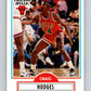 1990-91 Fleer #25 Craig Hodges Bulls NBA Basketball Image 1