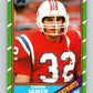 1986 Topps #32 Craig James Patriots NFL Football
