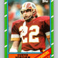 1986 Topps #184 Curtis Jordan Redskins NFL Football