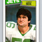 1987 Topps #139 Lance Mehl NY Jets NFL Football Image 1