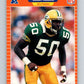 1989 Pro Set #137 Johnny Holland Packers NFL Football