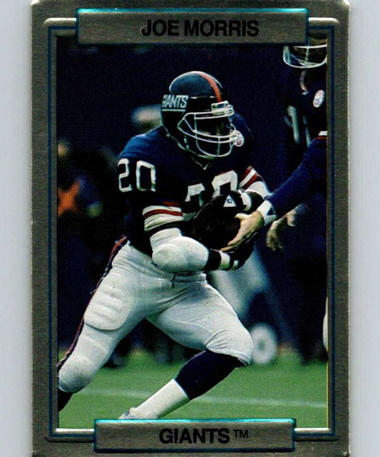 1989 Action Packed Test #18 Joe Morris NY Giants NFL Football Image 1