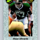 1991 Classic #34 Dixon Edwards NFL Football Image 1