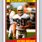 1988 Topps #3 Steve Largent Seahawks RB NFL Football Image 1