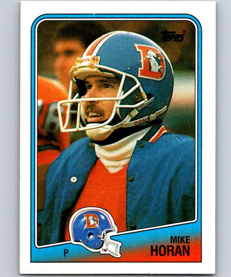 1988 Topps #31 Mike Horan Broncos NFL Football