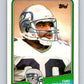 1988 Topps #132 Curt Warner Seahawks NFL Football Image 1