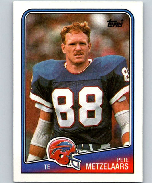 1988 Topps #226 Pete Metzelaars Bills NFL Football Image 1